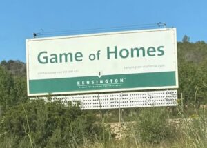 Outrage over the 'Game of Homes' campaign by the German real estate company Kensington in Mallorca