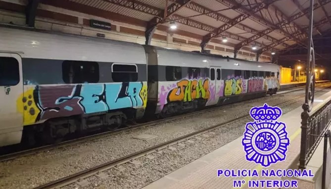 National Police Strikes: 29 Arrests After Massive Graffiti Vandalism on Spain's Railways