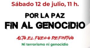 Spain in Protest Fever: Over 200 Demonstrations for Gaza and a Just Peace